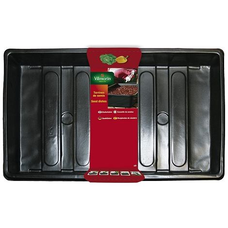 Vilmorin lotto di 3 piatti di semina, 38 x 24 x 10 cm, 9 l