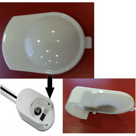 Somfy – Capot lumière de remplacement pour moteur Dexxo Pro IO/ RTS/ OPTIMO – Protection ampoule – Pièce détachée motorisation portail