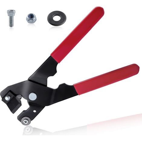 Mosaic Nippers Outil de coupe de carreaux Pince à carreaux robuste avec roue de pointage de barre de brise-roche en plastique solide pour la coupe de la céramique de porcelaine (1/5)