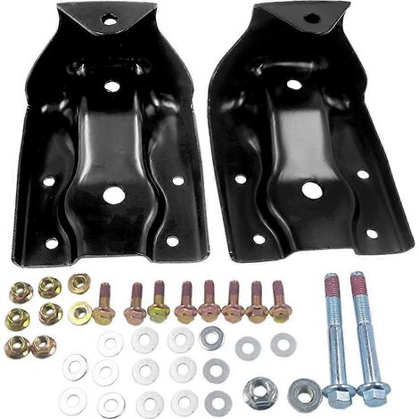 Kit de réparation de supports de ressorts à lames (1 paire) avec boulons pour Chevy GMC 12474021 722-032 (1/5)