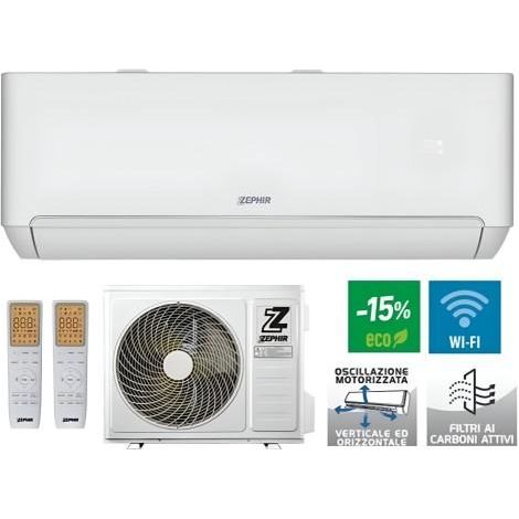 Zephir ZTQ9000WIFI Climatiseur Split Inverter 9000 BTU Wi-Fi R32 Classe A++/A+ (1/5)