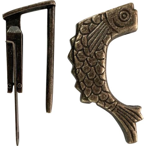 Cadenas vintage en alliage de zinc bronze antique à combinaison pour boîte à bijoux valise tiroir (1/5)