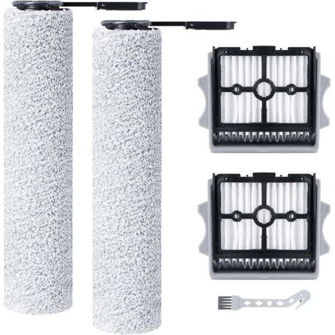 Rouleau de brosse de rechange et Filtre HEPA pour Tineco Floor One Stretch S6/Switch S6 Stretch/Switch S7 Stretch/S7 Stretch Steam/i6 Stretch/i5 Stretch Aspirateur Eau et Poussière Laveur de Sols (1/3)