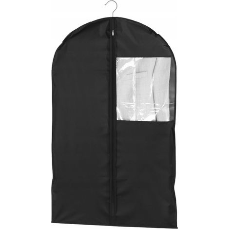 Funda de ropa Pablo negra 100x60cm