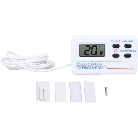 Thermomètre numérique réfrigérateur congélateur Toivize Alarme sonore et visuelle Écran LCD -50°C à 70°C (1/5)