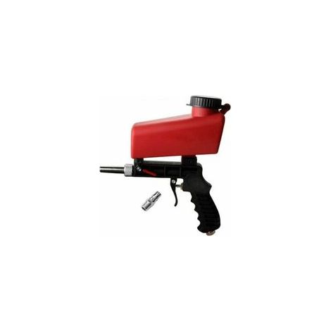 Pistolet de sablage pneumatique Petite machine de sablage pneumatique à gravité portable (1/5)