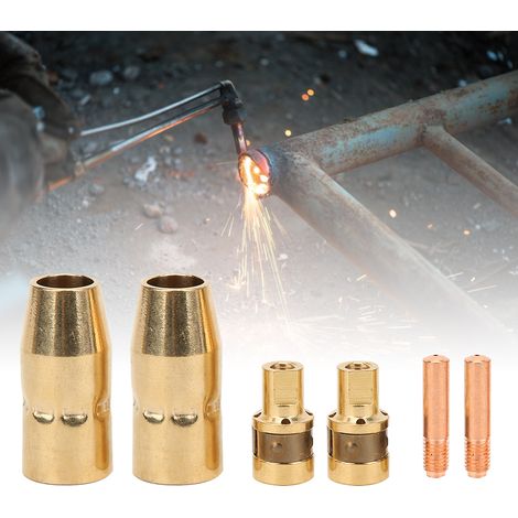 14 accessoires pour pistolet de soudage : buse de contact et diffuseur de gaz pour H10/M100/M150 (1/5)
