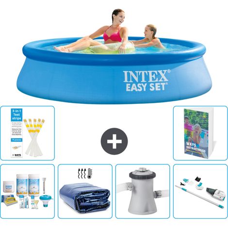 Intex Piscina Easy Set Rotonda - 244x61 cm - 7-pezzi  S165