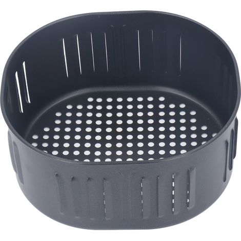 Panier de rechange pour friteuse noir acier inoxydable antiadhésif 5,5 L à égouttage d'huile pour pâtisserie (1/5)