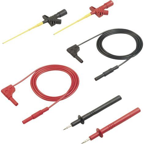 SKS Hirschmann MMS 2030 Sicherheits-Messleitungs-Set Lamellenstecker 4 mm Lamellenstecker 4 mm 1.00 (1/3)