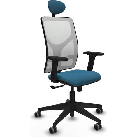 Chaise de bureau piqueras y crespo Motilla transparente mousse 50 mm (1/2)