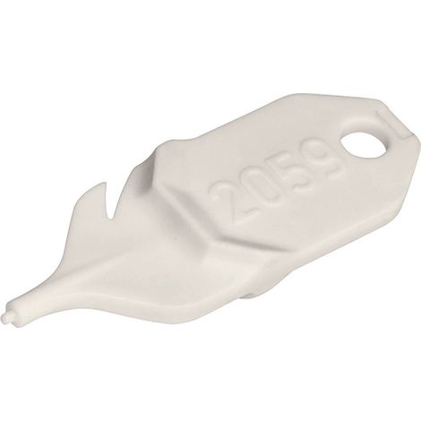 Outil de mise en oeuvre WAGO 2059-189 blanc 1 pc(s) A769471 (1/2)