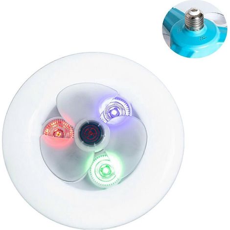 Ventilateur de plafond LED 60W avec éclairage, style lustre moderne, ventilateur rafraîchissant pour chambre (1/5)
