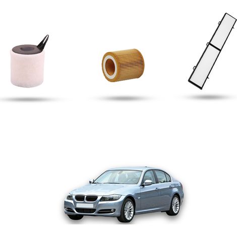 Kit Tagliando 3 filtri compatibile con BMW Serie 3 (E90,E91,E92,E93) 318i 95kw dal 2005 (1/5)