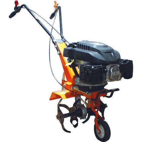 Motobineuse HP moteur 4T roue marche avant jardinage Green Cat