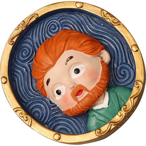 Kühlschrankmagnet mit niedlichem Cartoon-Motiv, umweltfreundlicher Harzmagnet für die Heimdekoration (1/5)
