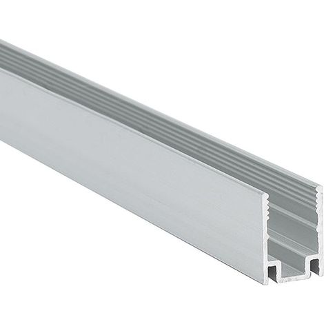 IluminaShop - Perfil de Aluminio U para Neon II 24V/220V 2 Metros (1/3)