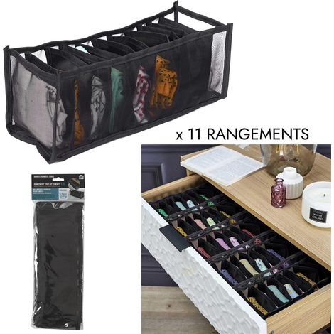 RANGEMENT 11 SOUS VETEMENTS 32X12CM M12 (1/5)
