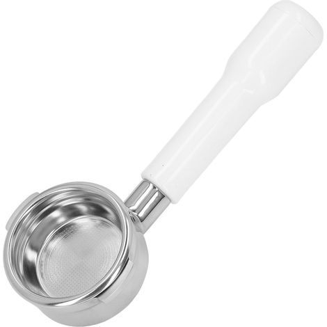 Siebträger 58 mm, 2 Ohren, Edelstahl, für Breville Series 9 Kaffeemaschine, Weiß (1/5)