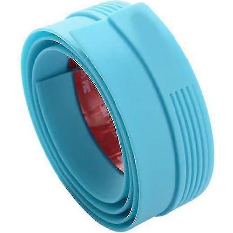 Joint d'étanchéité de bas de porte, ruban adhésif anti-collision et coupe-vent, 1 m, 1 pièce, bleu (1/4)