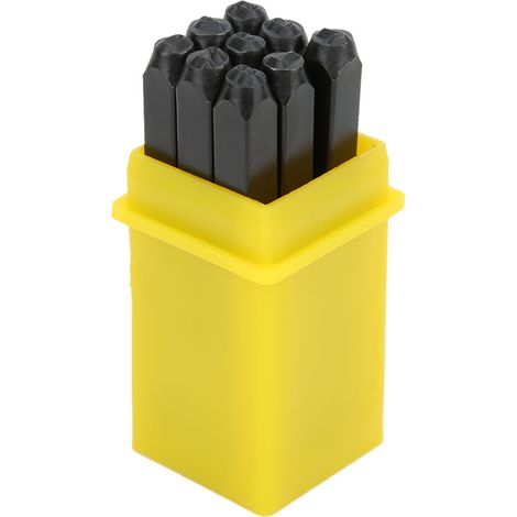 Kit d'outils de loisirs créatifs avec poinçon en acier au carbone de 3 mm pour chiffres (chiffres) (1/5)