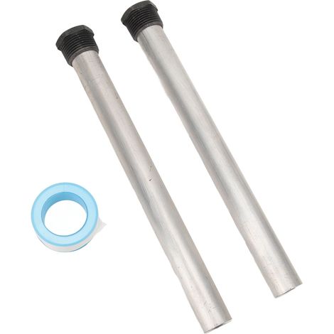 Tige anodique antirouille 2 pièces pour chauffe-eau RV, 21x235mm, filetage 3/4 NPT, compatible Mor-Flo, protection contre la corrosion (1/5)