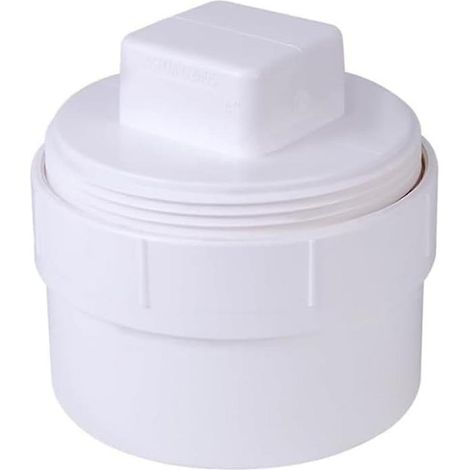 6-Zoll-PVC-Abwasseranschlussadapter mit Kappe, DWV-Spülsystem für Außenbereich, Garten und Wohnmobil – Verbesserte Abflussrohrverbindung (1/5)