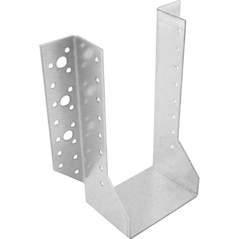 Support de poutre lourd galvanisé pour poutres de 10 x 20 cm -