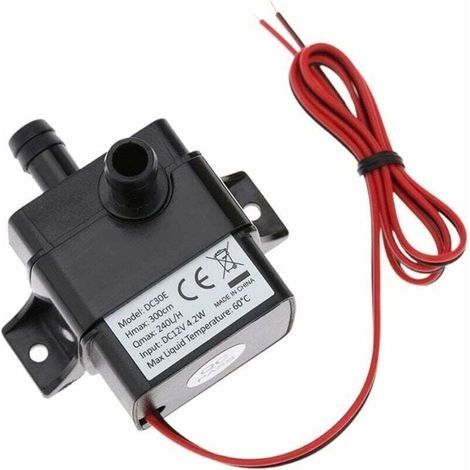 Hochwertige, kleine tragbare Pumpen: Micro-Micro DC 12V bürstenlose Tauchpumpe, Computer-Wasserkühlungs-Umwälzpumpe, DC12V 3M (1/4)