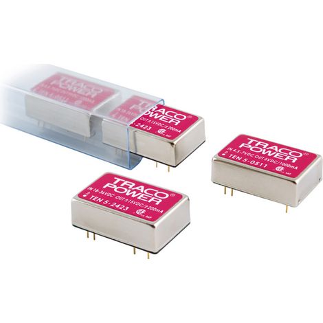 TracoPower TEN 5-0522 DC/DC-Wandler, Print 5 V/DC 12 V/DC, -12 V/DC 250 mA 6 W Anzahl Ausgänge: 2 x