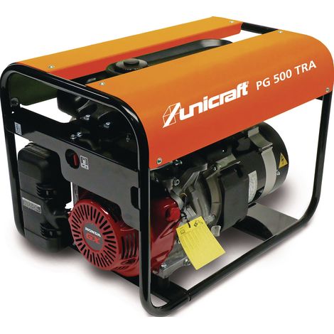 Groupe électrogène PG 500 TRA 2.8/4.3 kW Benzin UNICRAFT