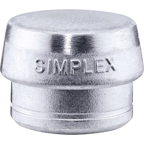 HALDER Embout en métal doux pour maillet à frappe amortie SIMPLEX, pièce 80 mm
