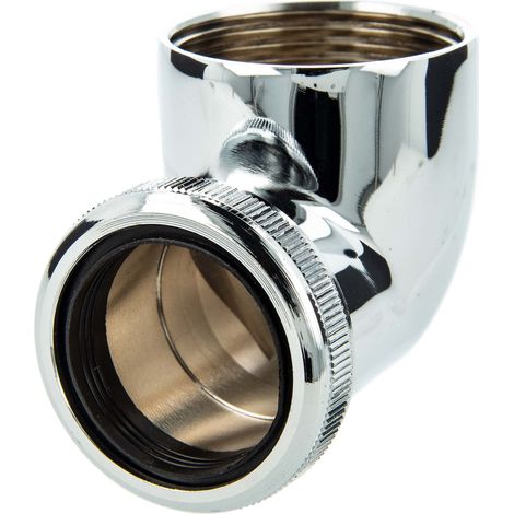 tecuro Ablaufwinkel 90 ° - 1 1/4 Zoll x Ø 32 mm Überwurfmutter (1/5)