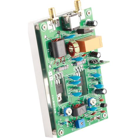 Module Amplificateur de Puissance HF 30W en Alliage d'Aluminium, Commutation Automatique, Alimentation DC 12‑13.8V pour Radioamateur (1/5)