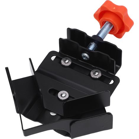 4 pièces équerres de serrage fermées à 90° pour travail du bois, mâchoire pivotante réglable, outil de serrage en acier inoxydable (1/5)