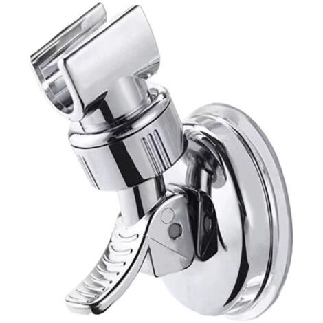 royaluxe-Support de Pomme de Douche à Ventouse - Installation Sans Outil Ni Perçage, Rotation de 360° - Ventouse Antidérapante Très Puissante, Matière Durable et Imperméable (1/5)