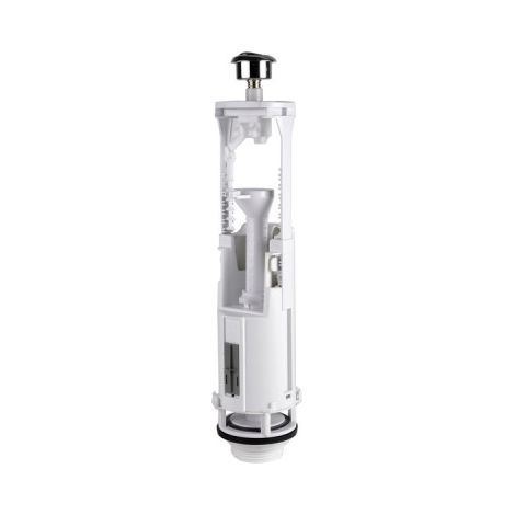 Siamp – Mécanisme de chasse d'eau à double vidage – Étrier réglable 16-50mm – Débit réglable 2-4,5l – Hauteur ajustable 282-432mm – 32700007