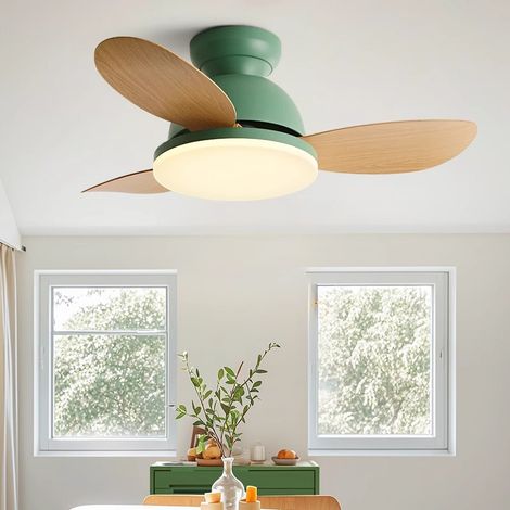 Ventilador de techo de 92 cm con lámpara y mando a distancia, 6 velocidades, temporizador e intensidad regulable con 3 temperaturas de color (1/5)