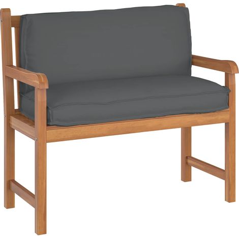 Maison Exclusive - Kissen Oxford-Stoff Anthrazit 120 x 40 x 12 cm (1/5)