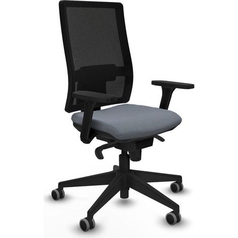 Piqueras y Crespo Silla Horna chaise bureau gris confortable