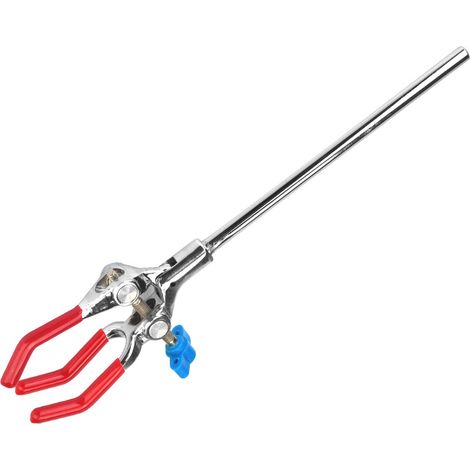 Laborinstrument Chemische Dreibackenklemme Zinklegierung Retortenständer Kondensatorhalter (groß) (1/5)