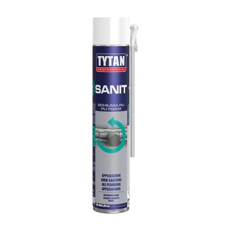 SCHIUMA POLIURETANICA SANIT TYTAN  MANUALE ML 750
