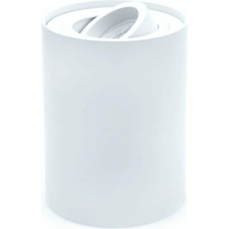 Spot tube LED saillie blanc orientable GU10 CRONO 5004 (1/2)