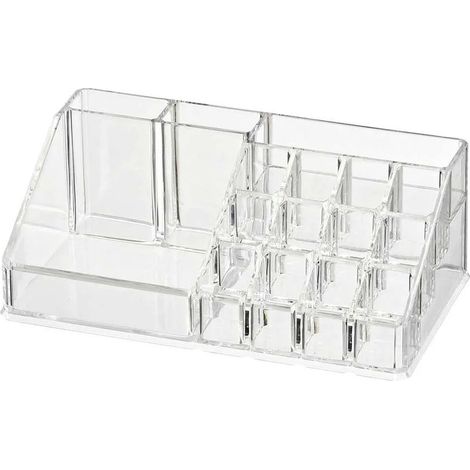 Organiseur rangement cosmétique multi-compartiments (1/5)