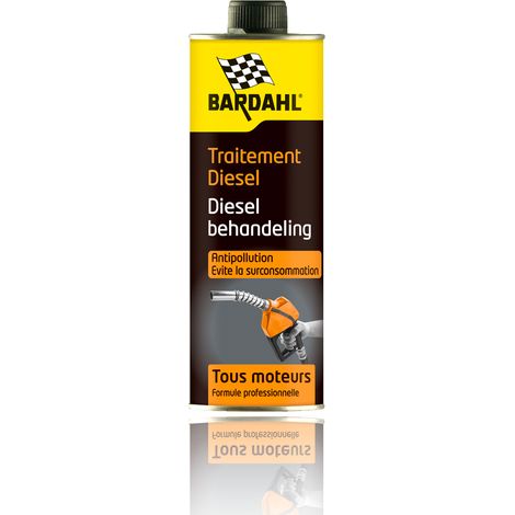 Bardahl – Additif carburant anti pollution diesel 300mL – Performance et économie – Réduit les émissions polluantes – Pour moteurs diesel