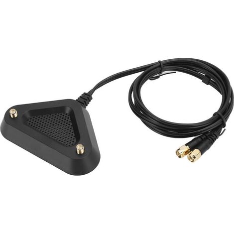 Support d'antenne magnétique avec câble d'extension RP-SMA femelle à femelle et support de fixation (base pour câble) (1/5)