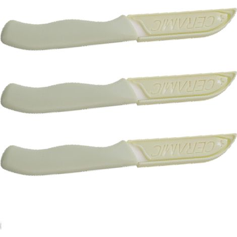 Lot de 3 couteaux pliants en céramique, couteaux à fruits pratiques (1/5)