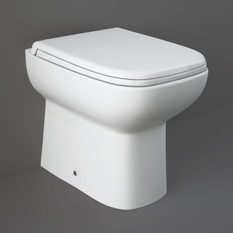 RAK Origin Back to Wall Toilet 500mm Projection - Soft Close Seat (1/2)