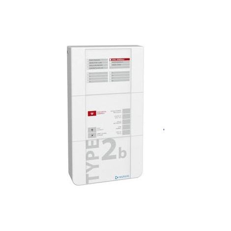 Fireless – Alarme incendie type 2b principale TT2B-PR2 – 2 zones – Conforme NF C48-150 – Gestion jusqu'à 200 BAAS (1/2)