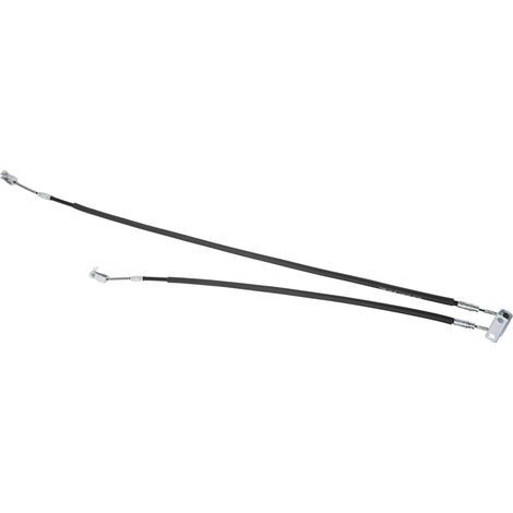 Câbles de Frein de Voiture de Club, Noyau en Acier Inoxydable PVC Ensemble de Câbles de Frein de Voiture de Club Ensemble de Câbles de Frein de Chariot 47,5 Pouces 37,5 Pouces. (1/5)